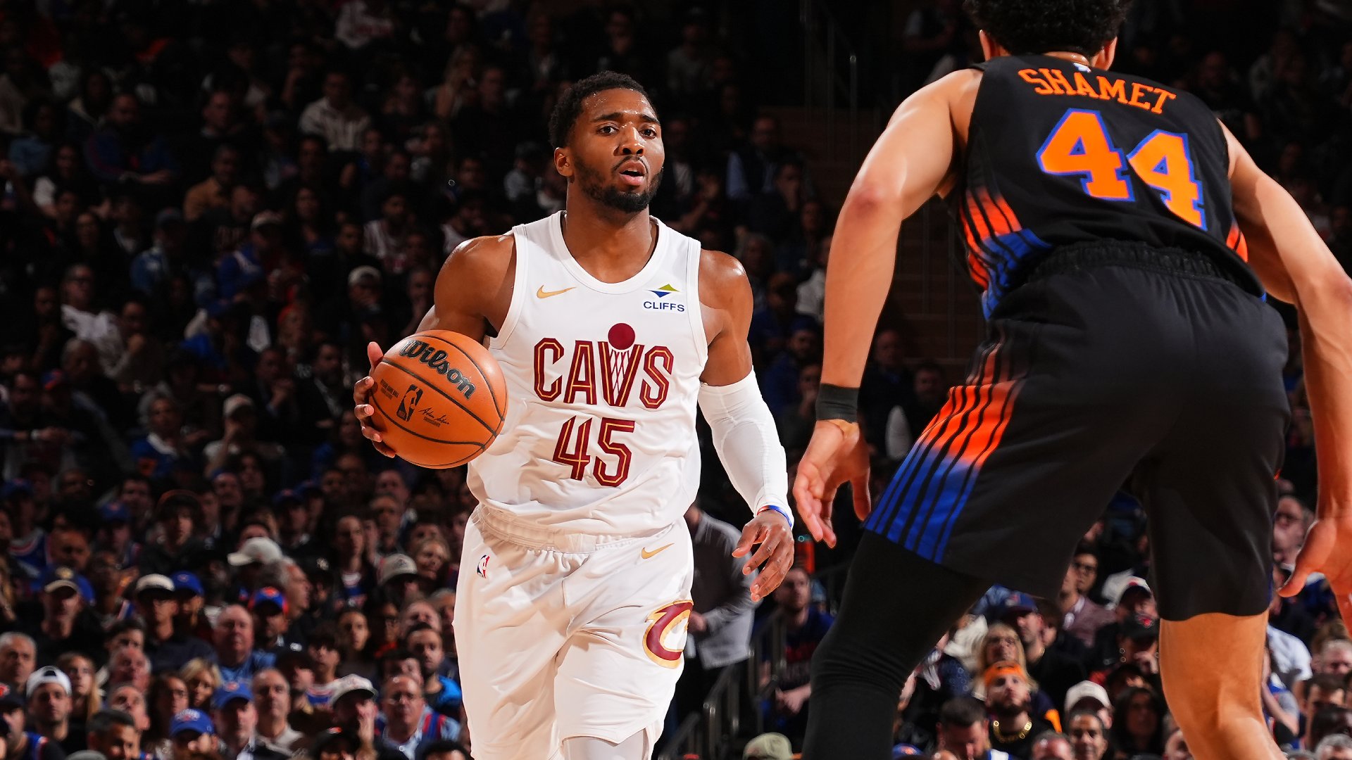 Donovan Mitchell’s 2025-26 season top handles