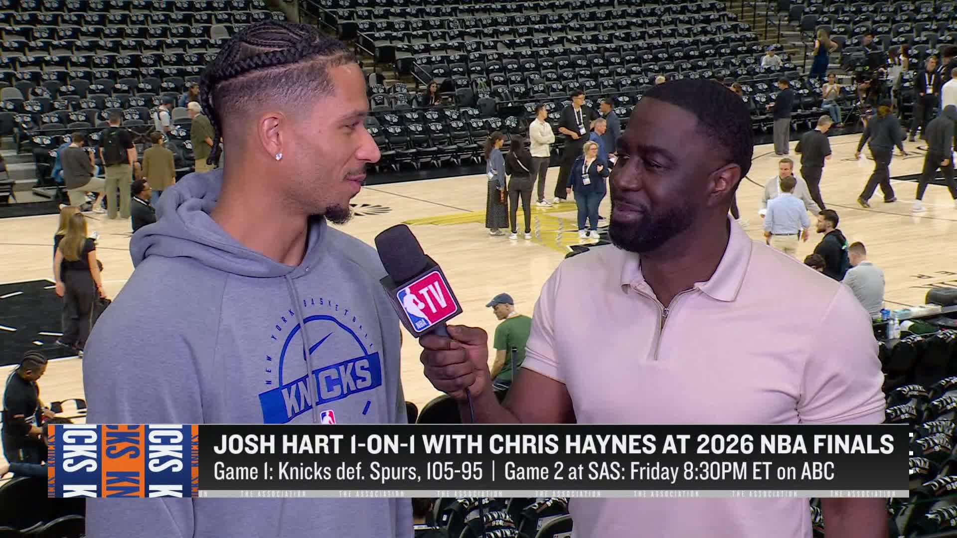 The Association: Josh Hart 1-on-1 with Chris Haynes