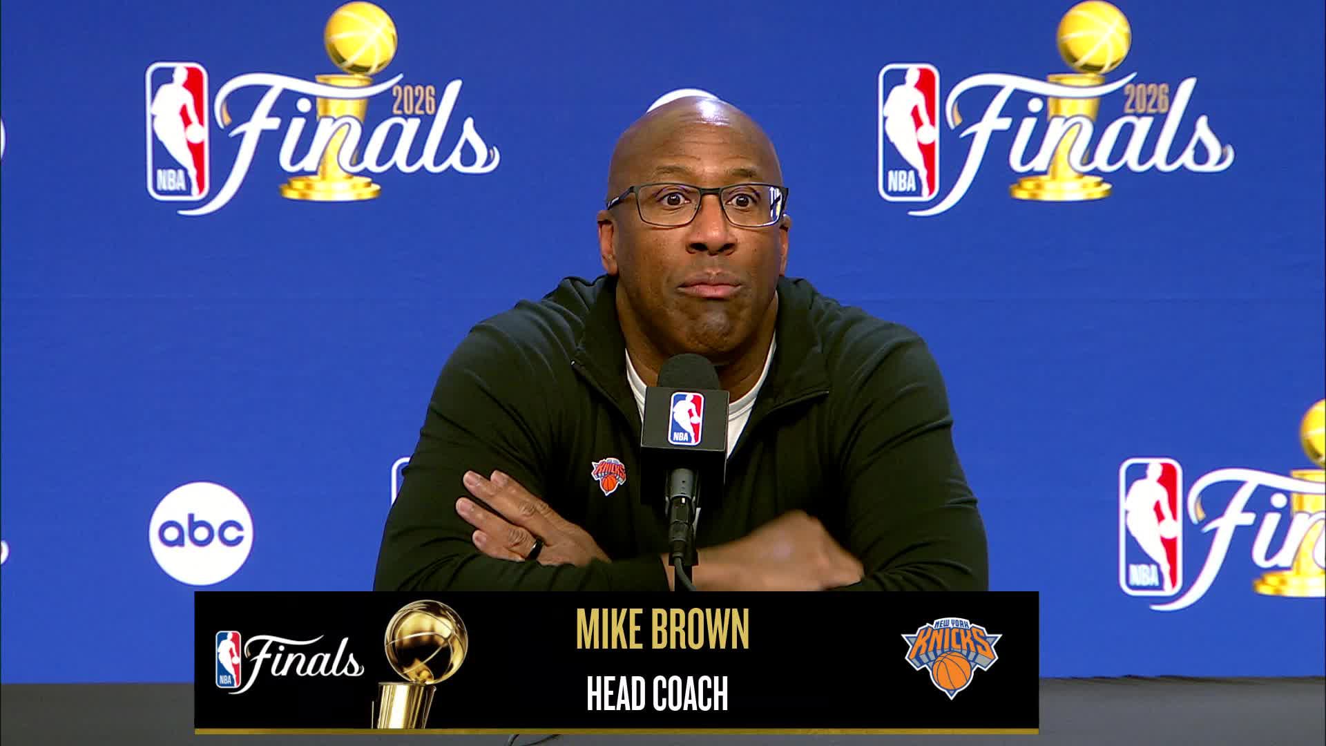 Knicks coach Mike Brown Pregame Media Availability | June 10