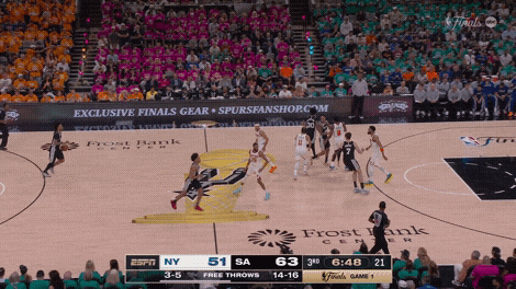 Luke Kornet screen for Stephon Castle