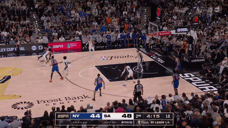 Mikal Bridges corner 3-pointer