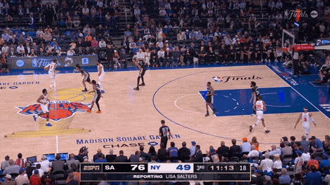 Jalen Brunson crossover, OG Anunoby 3-pointer