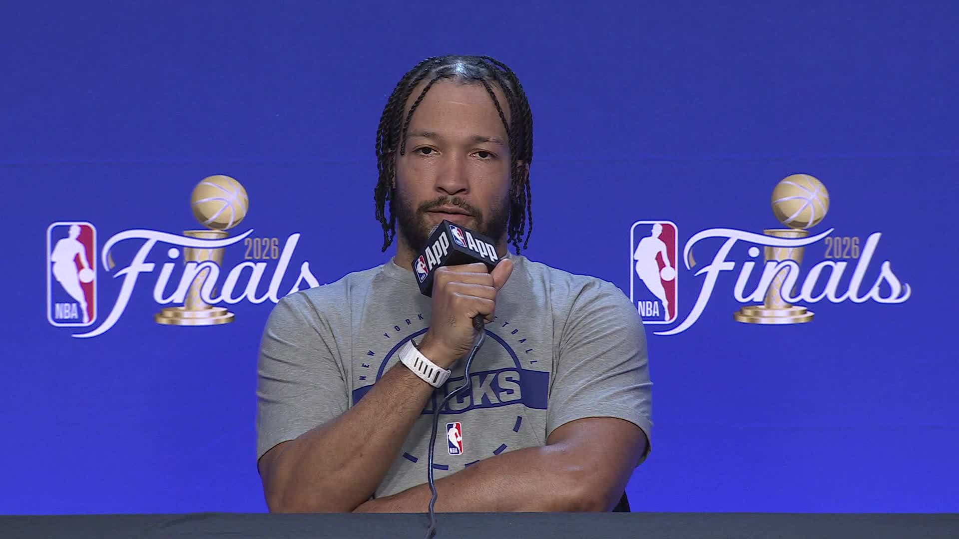 Jalen Brunson's Finals Media Availability | June 2