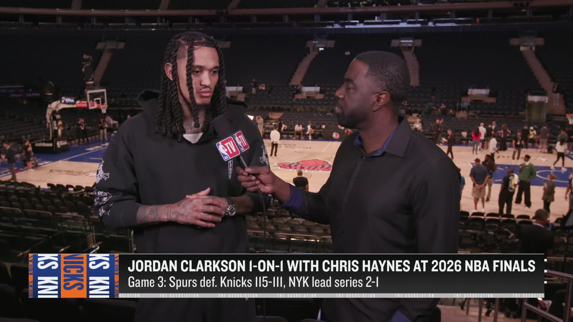 The Association: Jordan Clarkson 1-on-1 with Chris Haynes