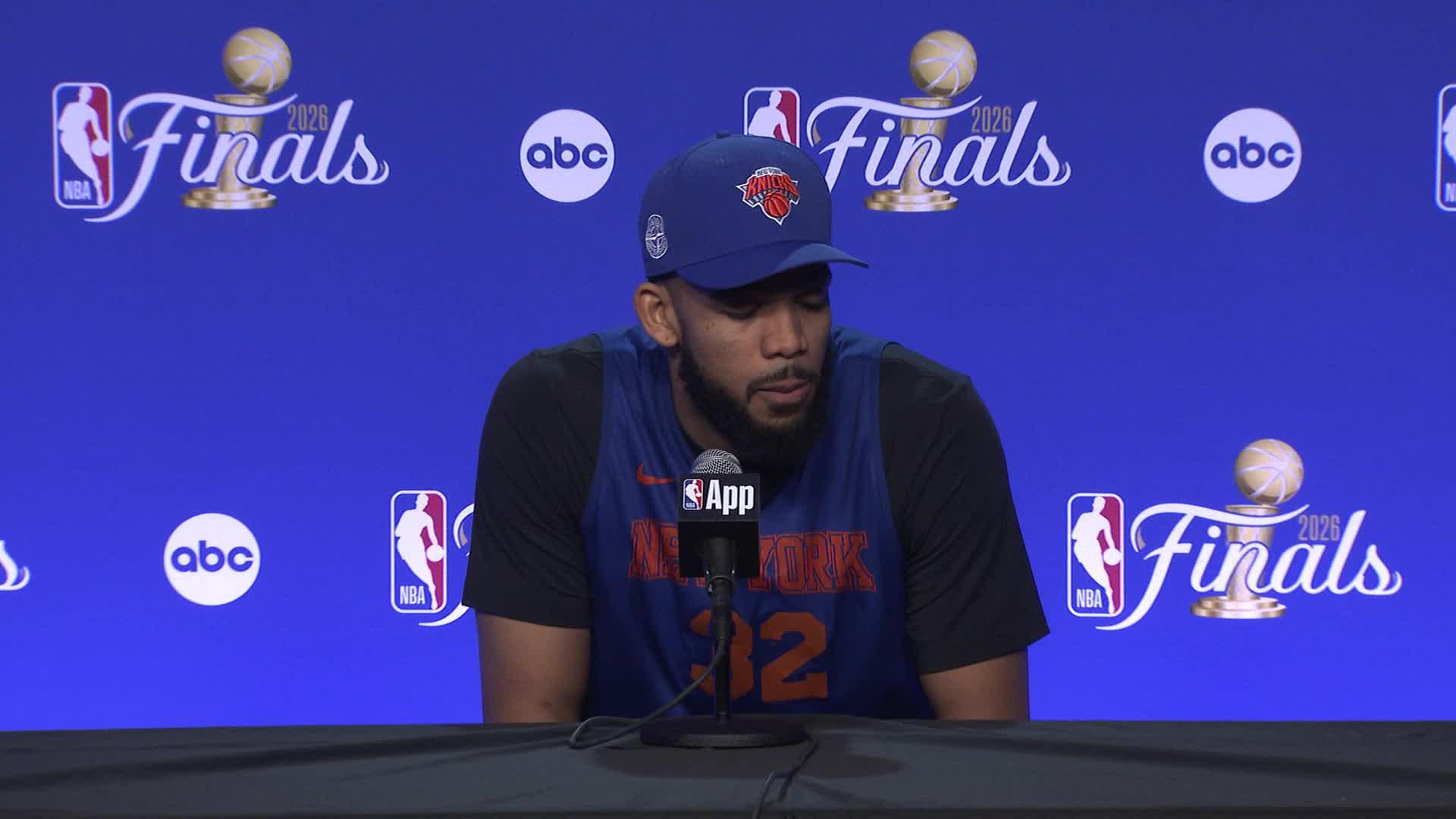 Karl-Anthony Towns' Finals Media Availability | June 2