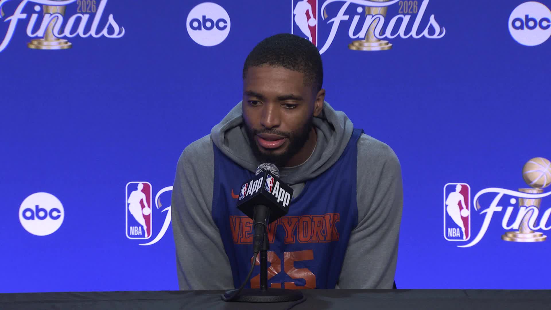 Mikal Bridges' Finals Media Availability | June 2