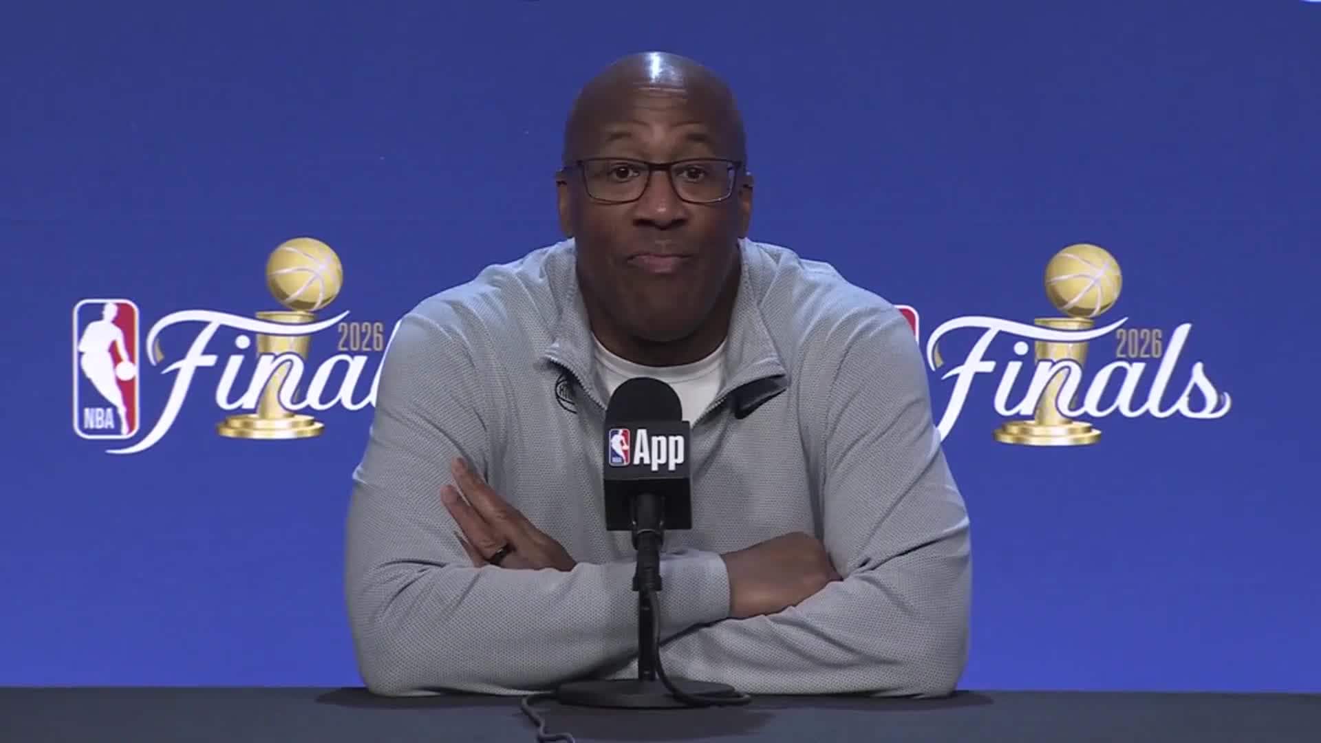 Knicks coach Mike Brown Game 2 Pregame Media Availability