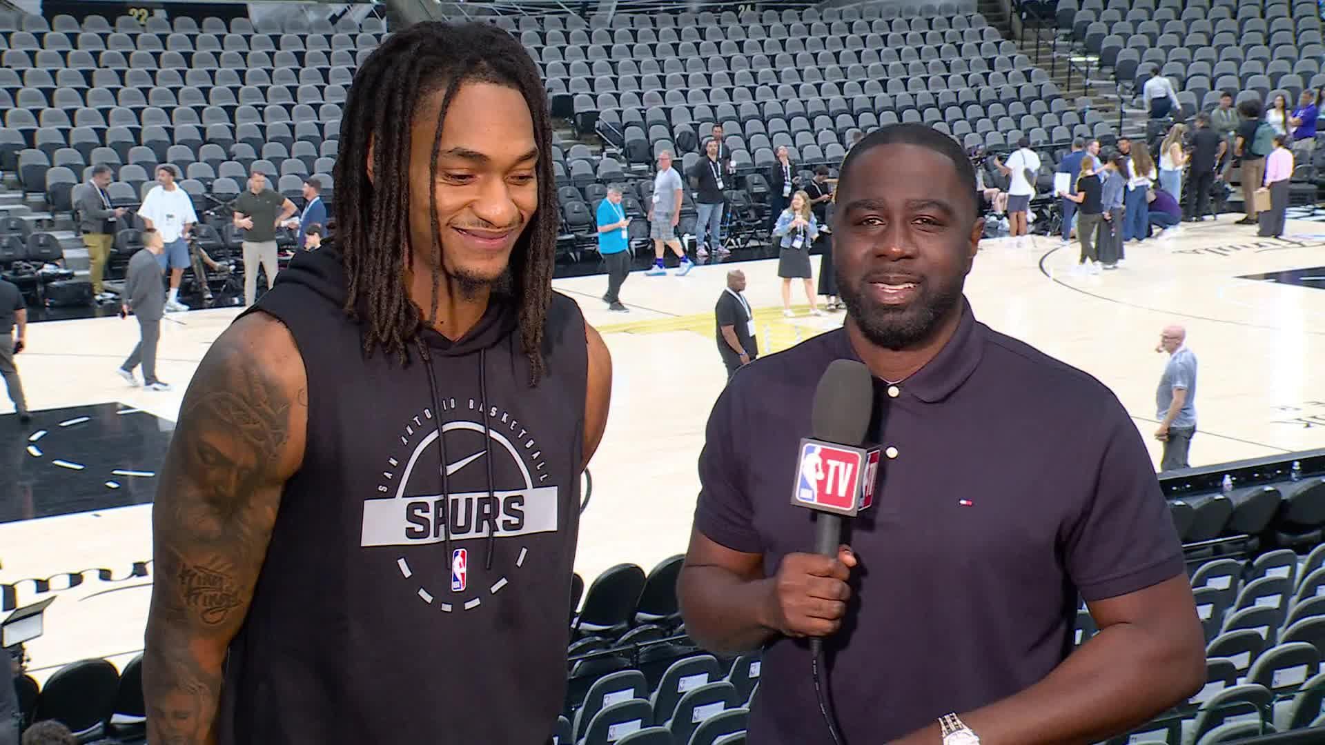 The Association: Devin Vassell 1-on-1 with Chris Haynes