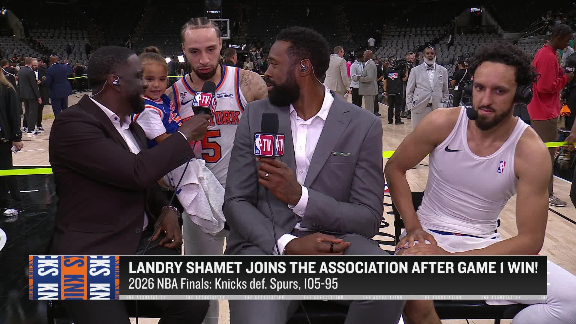 The Association Postgame: Landry Shamet, Jose Alvarado talk Game 1 win