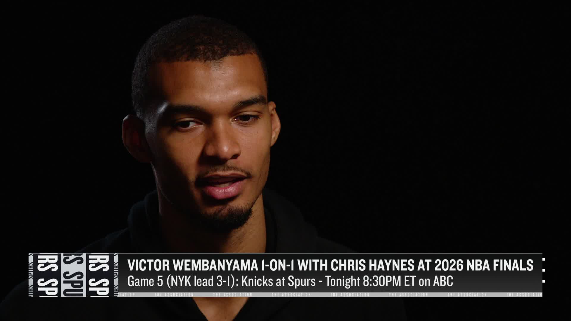 The Association: Victor Wembanyama 1-on-1 with Chris Haynes