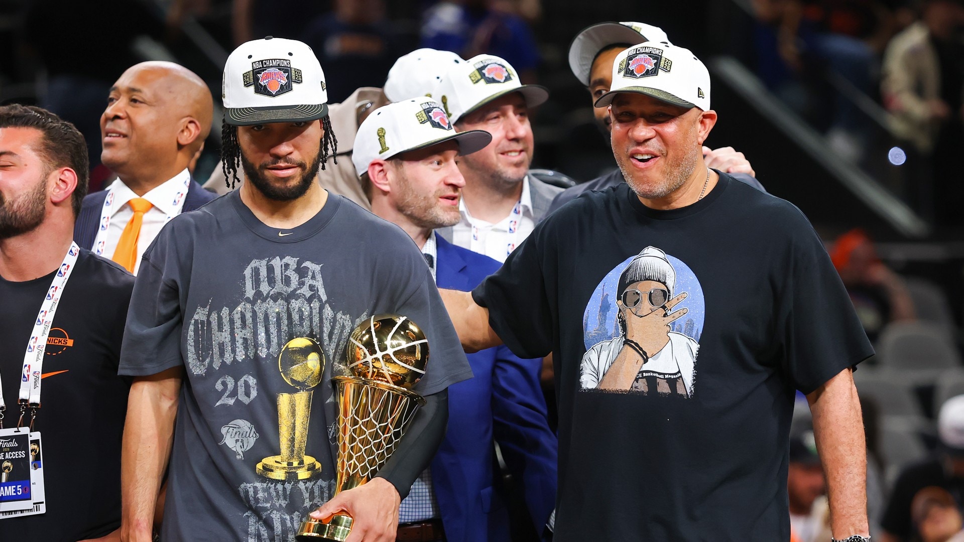 An ode to the Fathers behind the Knicks' historic run