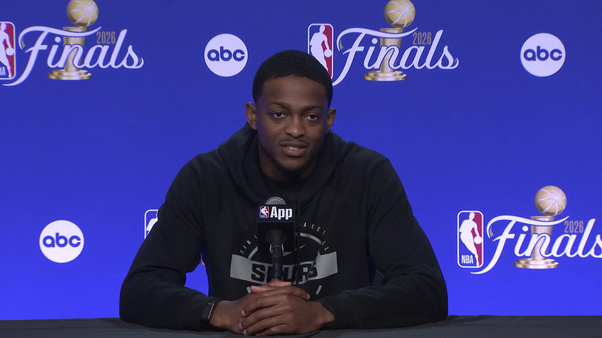 De'Aaron Fox's Finals Media Availability | June 2