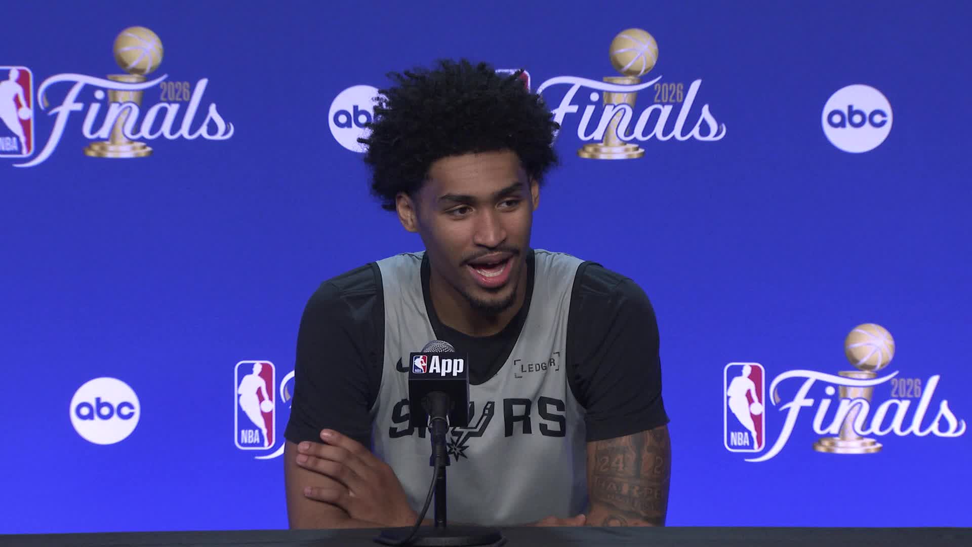 Dylan Harper's Finals Media Availability | June 2