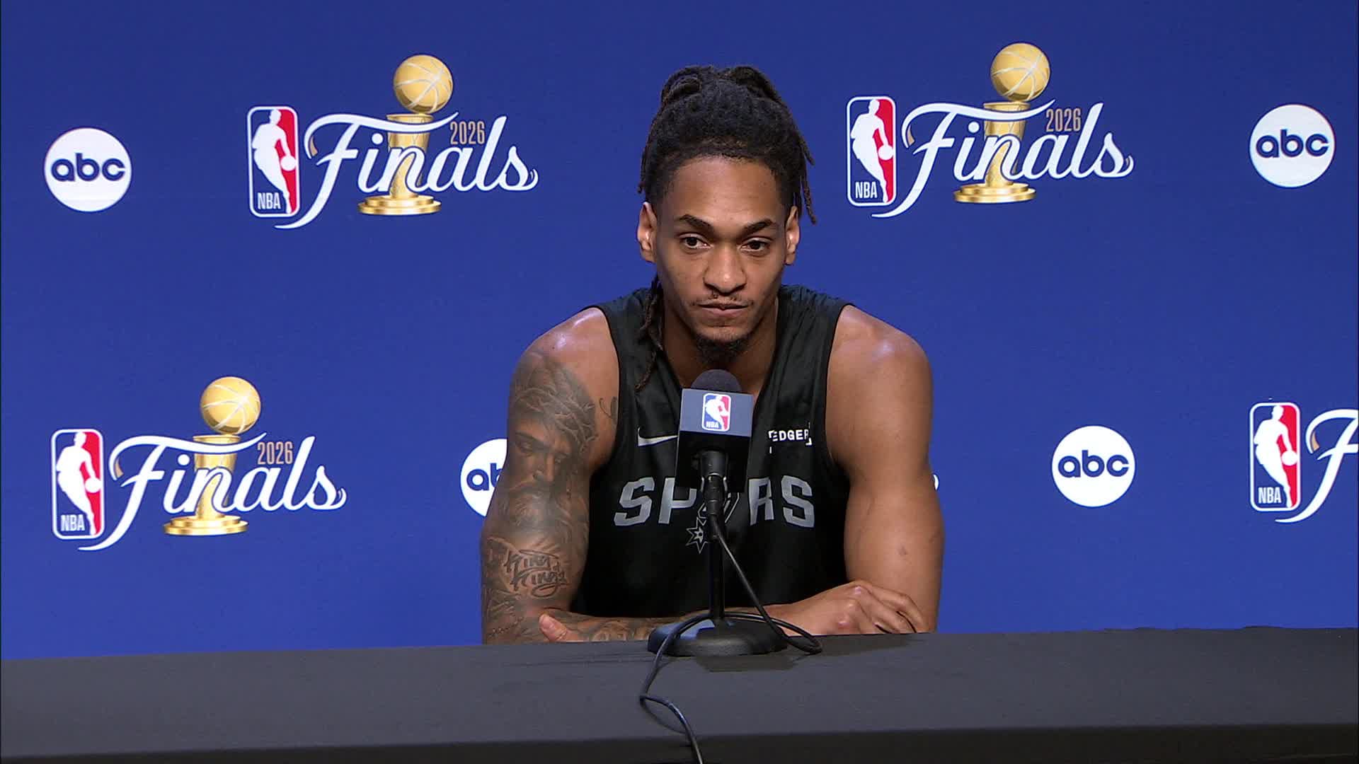 Devin Vassell's Finals Media Availability | June 7