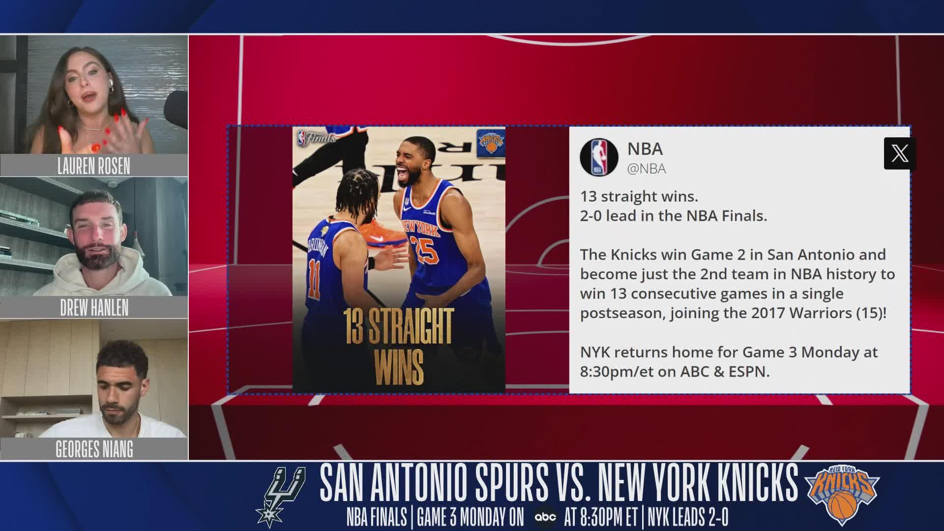 The Association: New York Knicks are on a roll