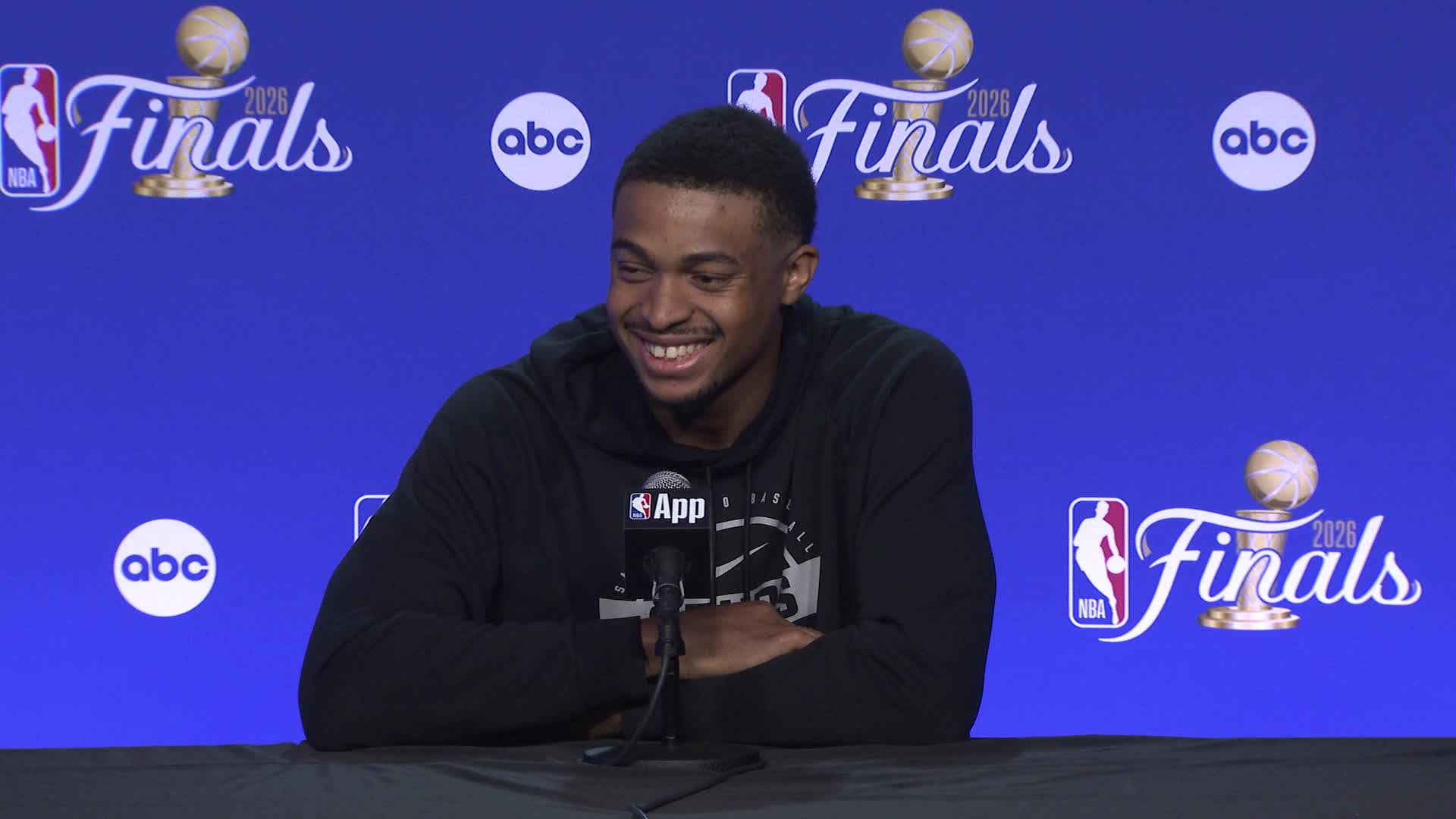 Keldon Johnson's Finals Media Availability | June 2