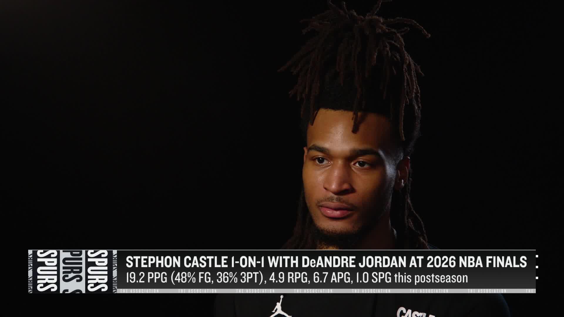 The Association: Stephon Castle 1-on-1 with DeAndre Jordan