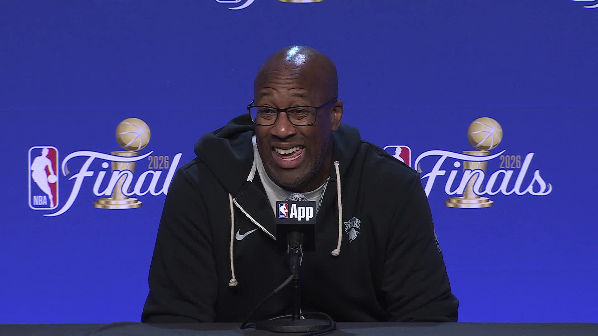 Knicks coach Mike Brown's Finals Media Availability | June 2