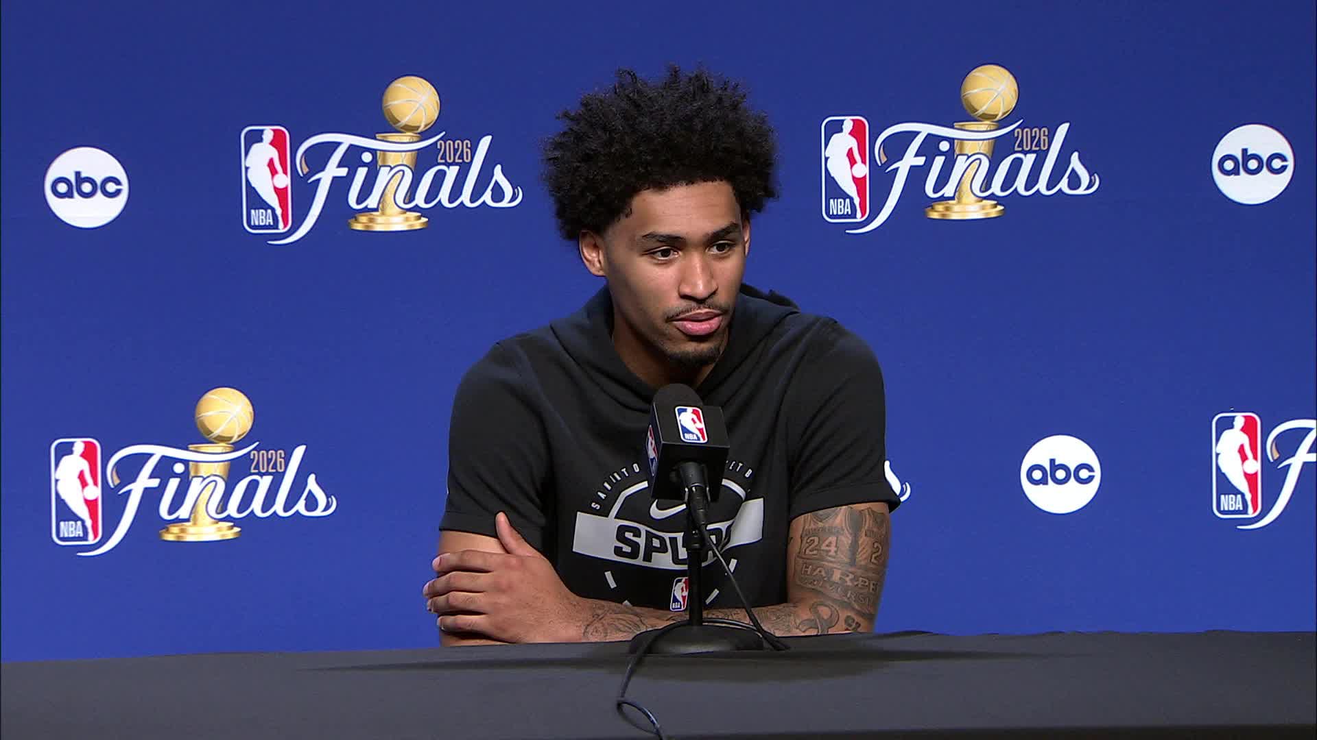 Dylan Harper's Finals Media Availability | June 7