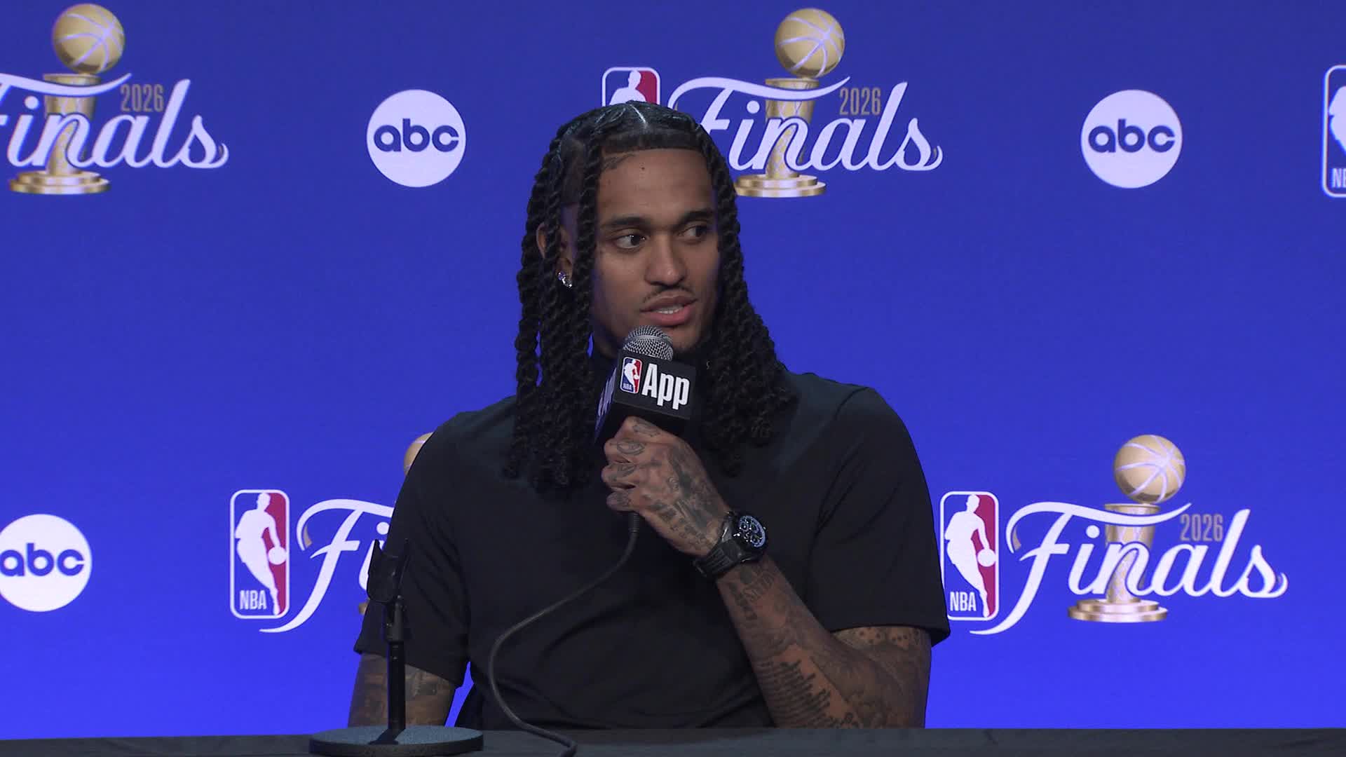 Jordan Clarkson's Finals Media Availability | June 2