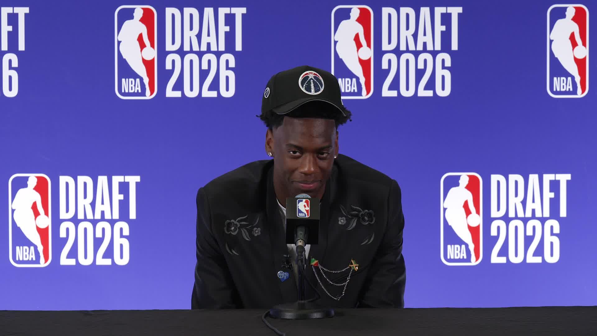 AJ Dybantsa 2026 Draft Media Availability