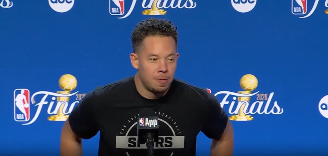 Spurs coach Mitch Johnson Game 1 Pregame Media Availability