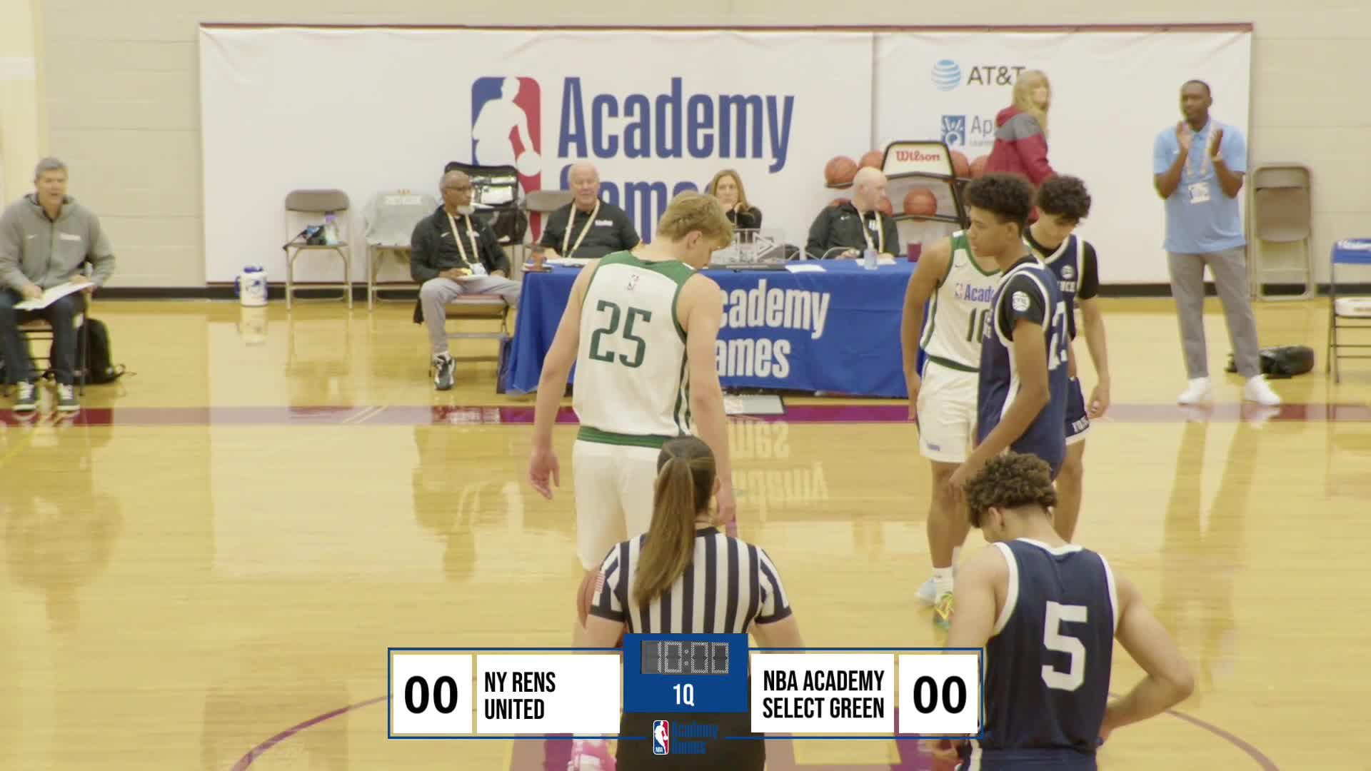 NBA Academy Full Game: NBA Academy Select Green vs. NY Rens United
