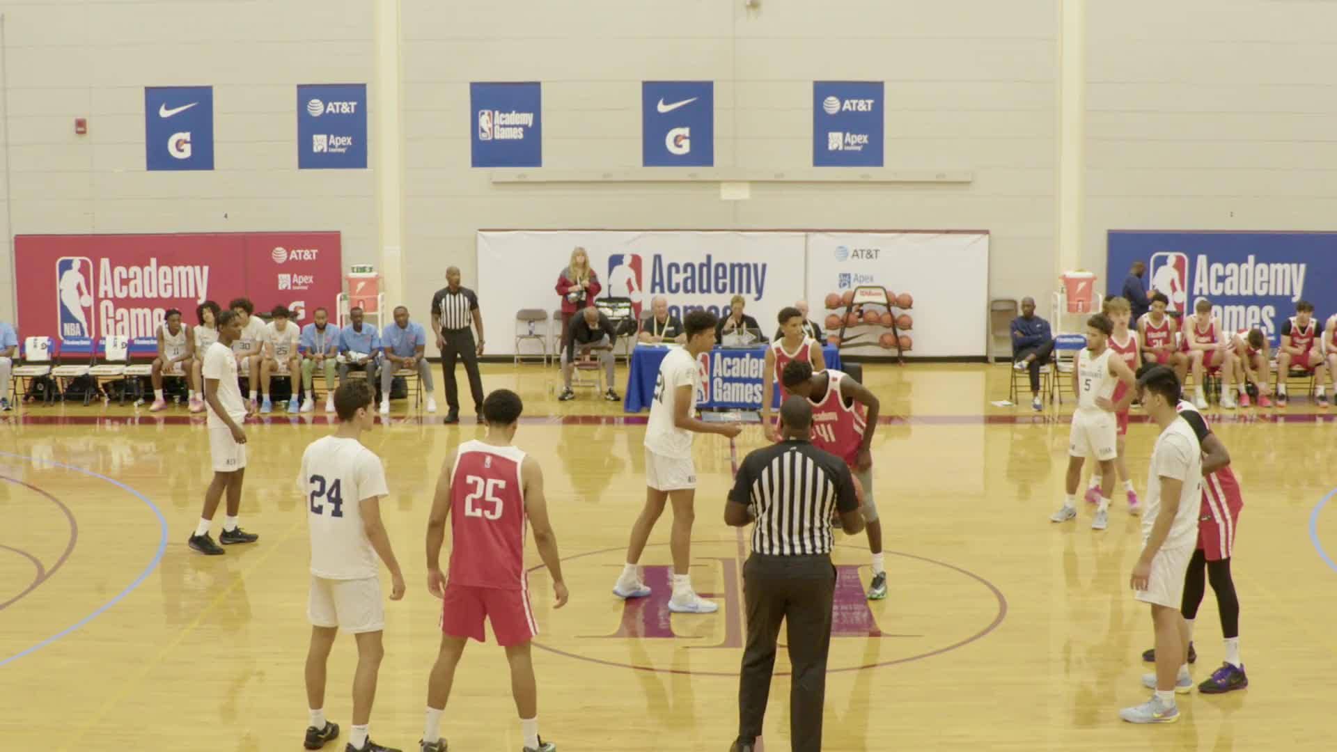 NBA Academy Full Game: NBA Academy Select Red vs. NY Rens United