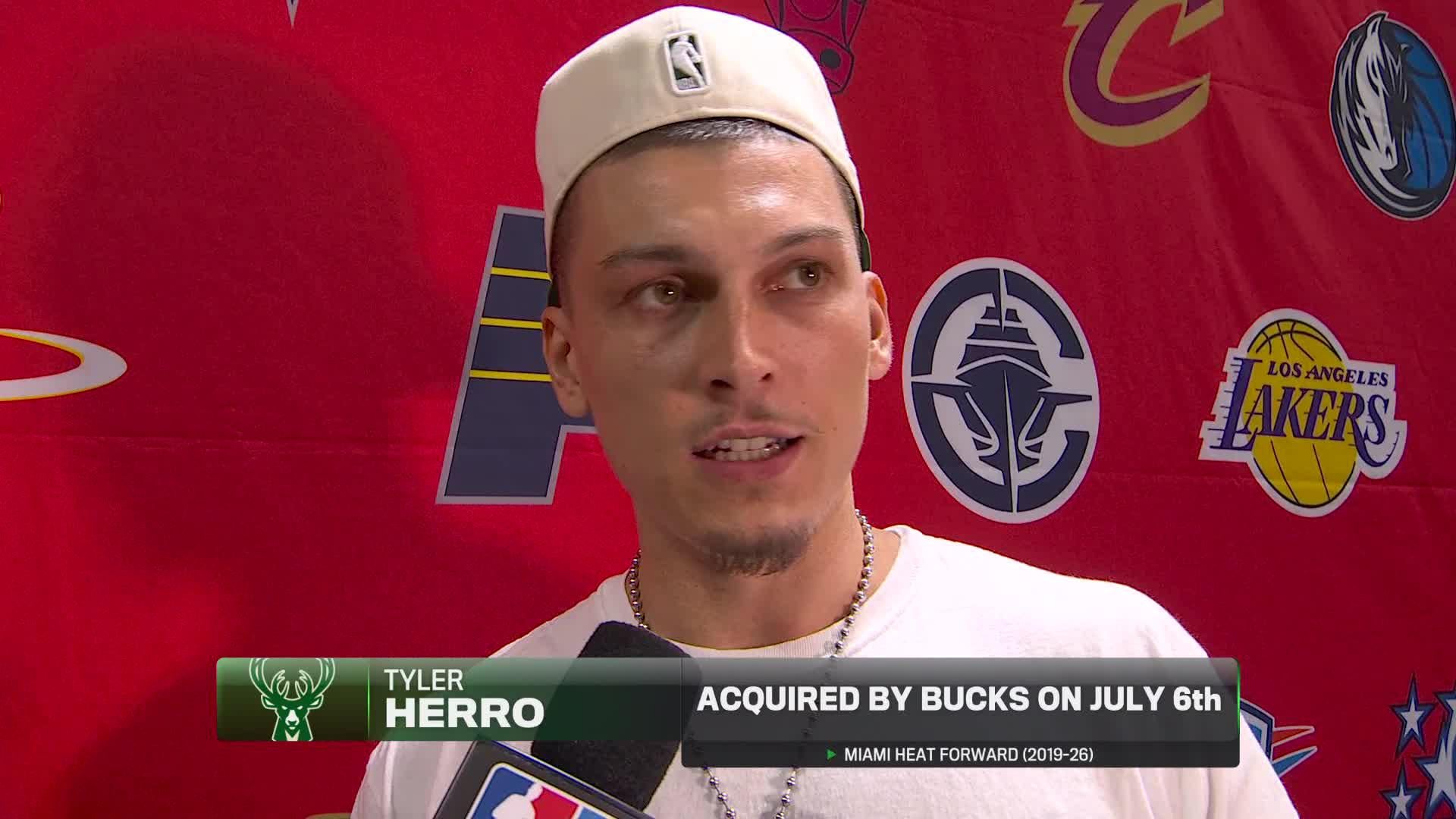 Tyler Herro on joining Bucks: 'I'm home'