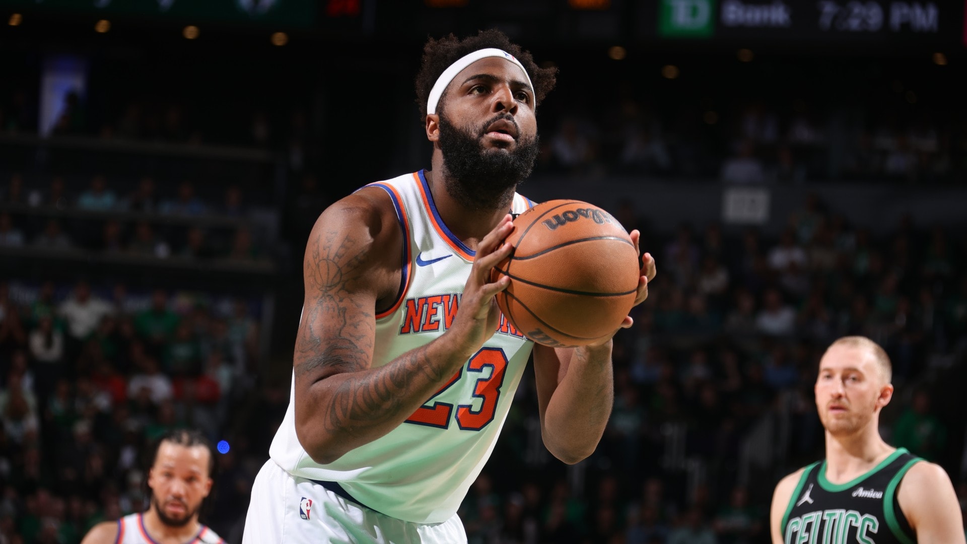 The Athletic: Mitchell Robinson was once a problem for the Celtics. Now he’s the solution