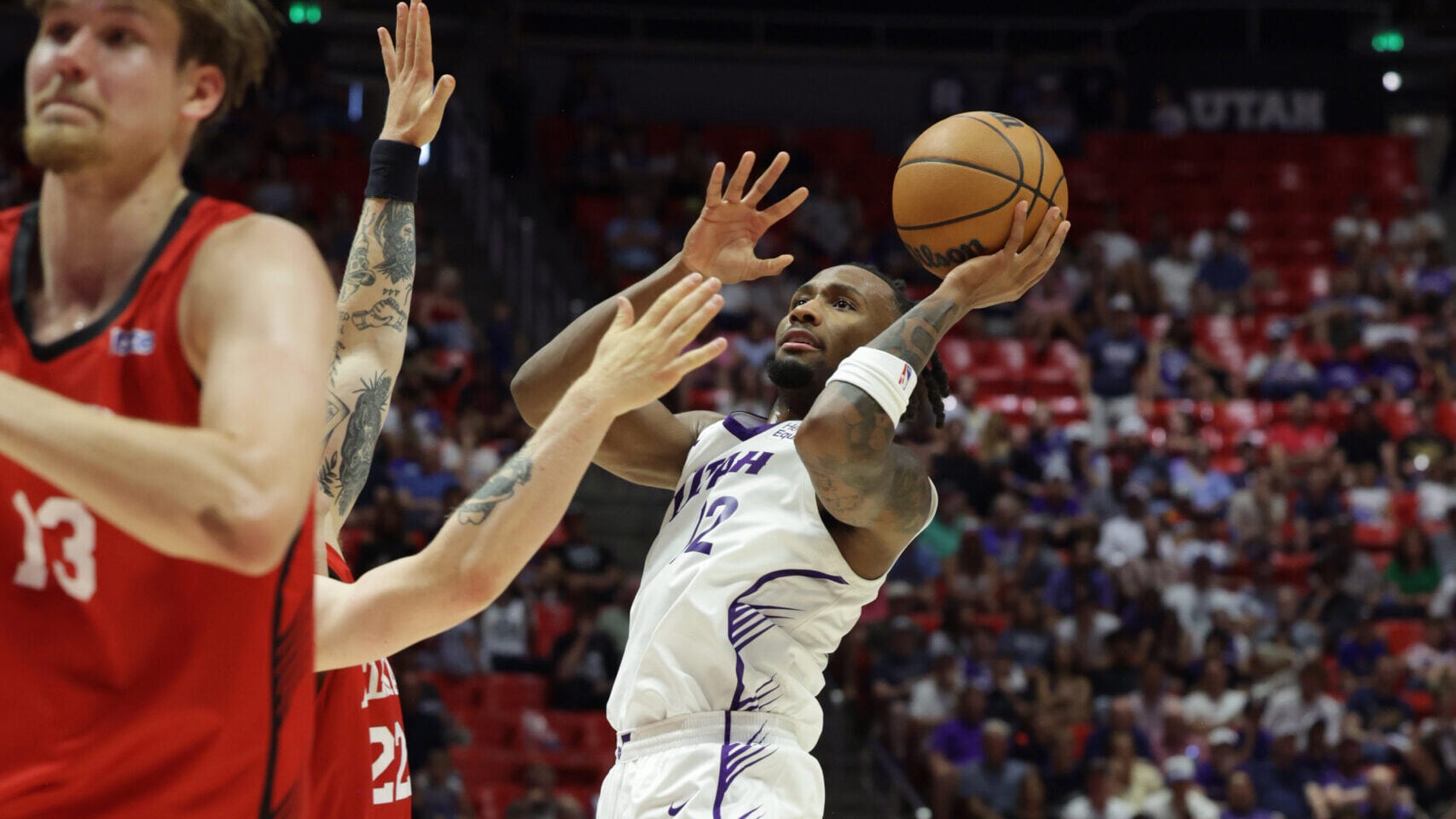 No. 2 pick Peterson scores 28, leads Jazz to OT win