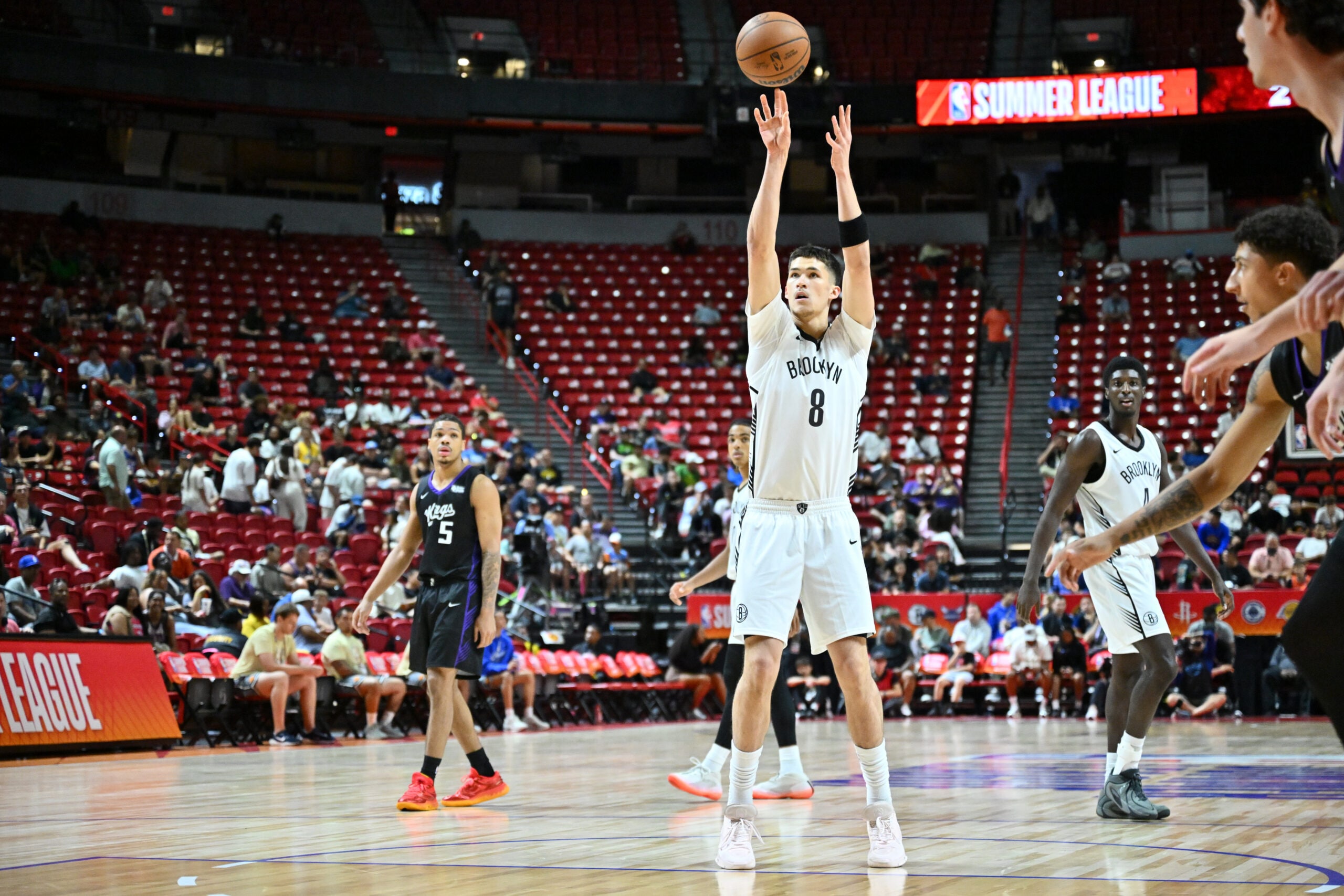 Egor Dёmin leads Nets with 22 points in win vs. Kings