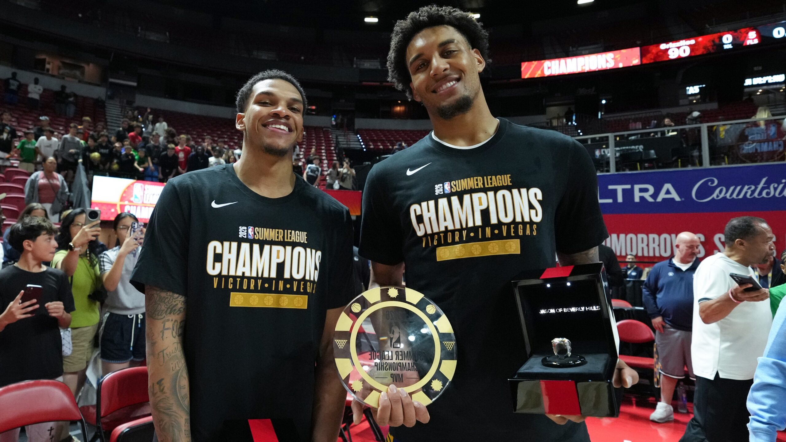 Recap: 2026 NBA Summer League, Day 11 | Yaxel Lendeborg, Warriors win Summer League championship