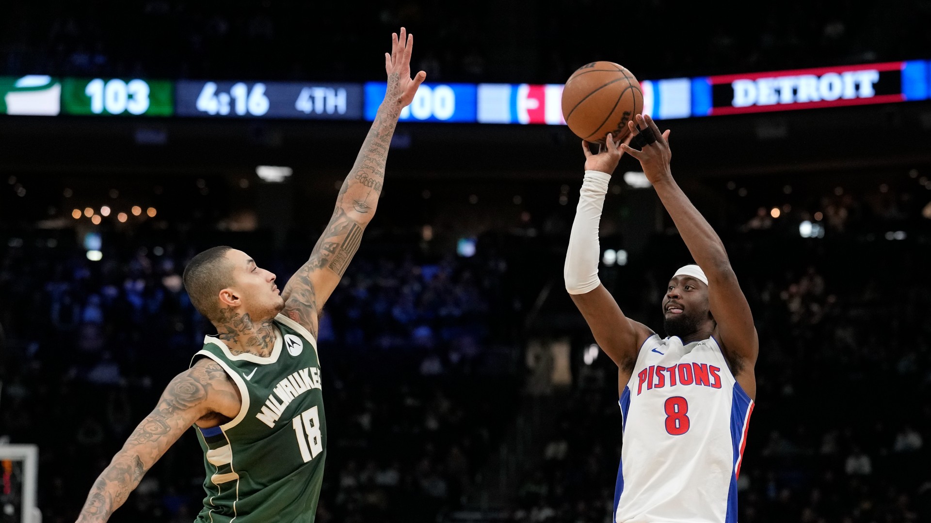 Reports: Pistons trade Caris LeVert and picks to Bucks for Taurean Prince and Gary Harris