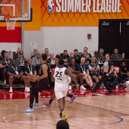 Noah Penda with the game-saving block.