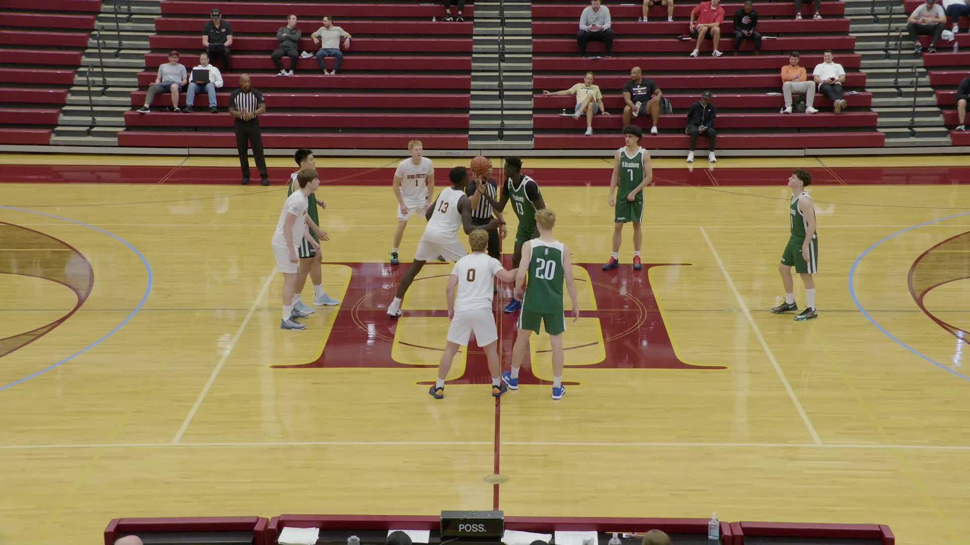 NBA Academy Full Game: Iowa United vs NBA Academy Select Green
