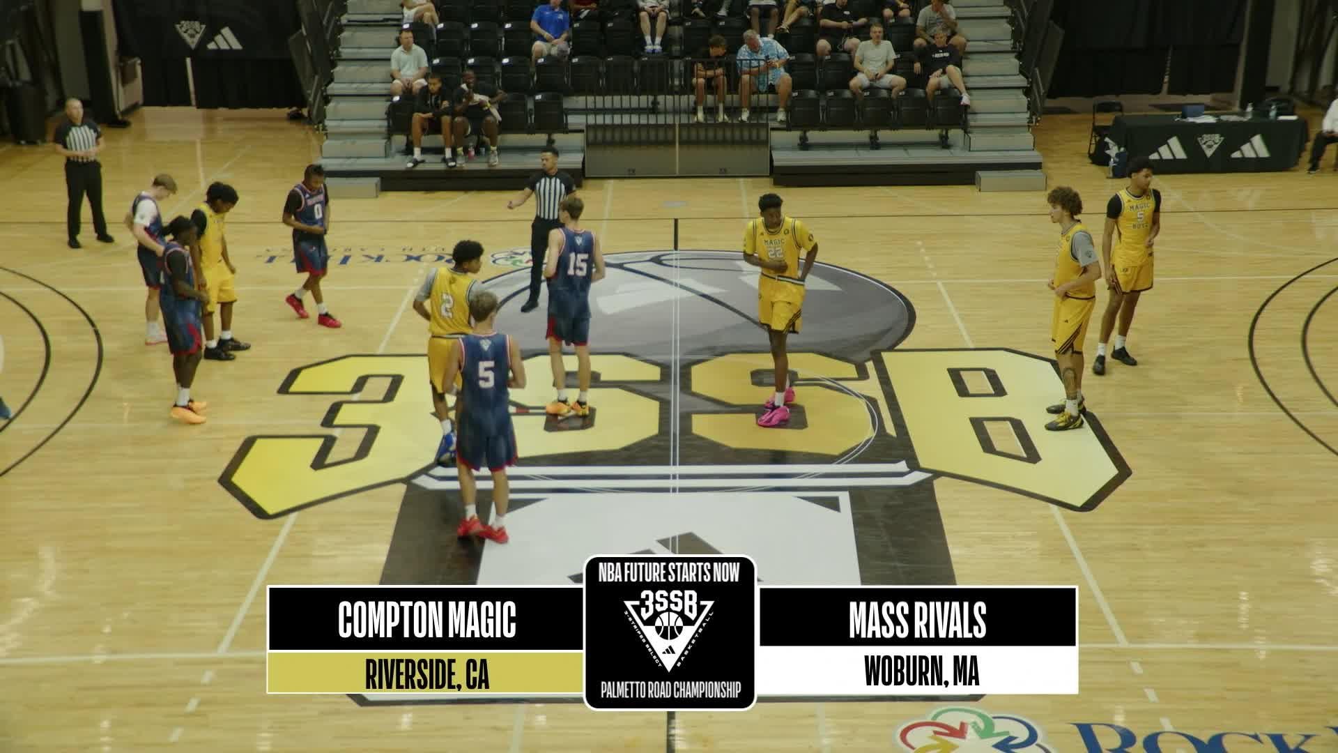 Adidas 3SSB Championships Full Game: Compton Magic vs Mass Rivals