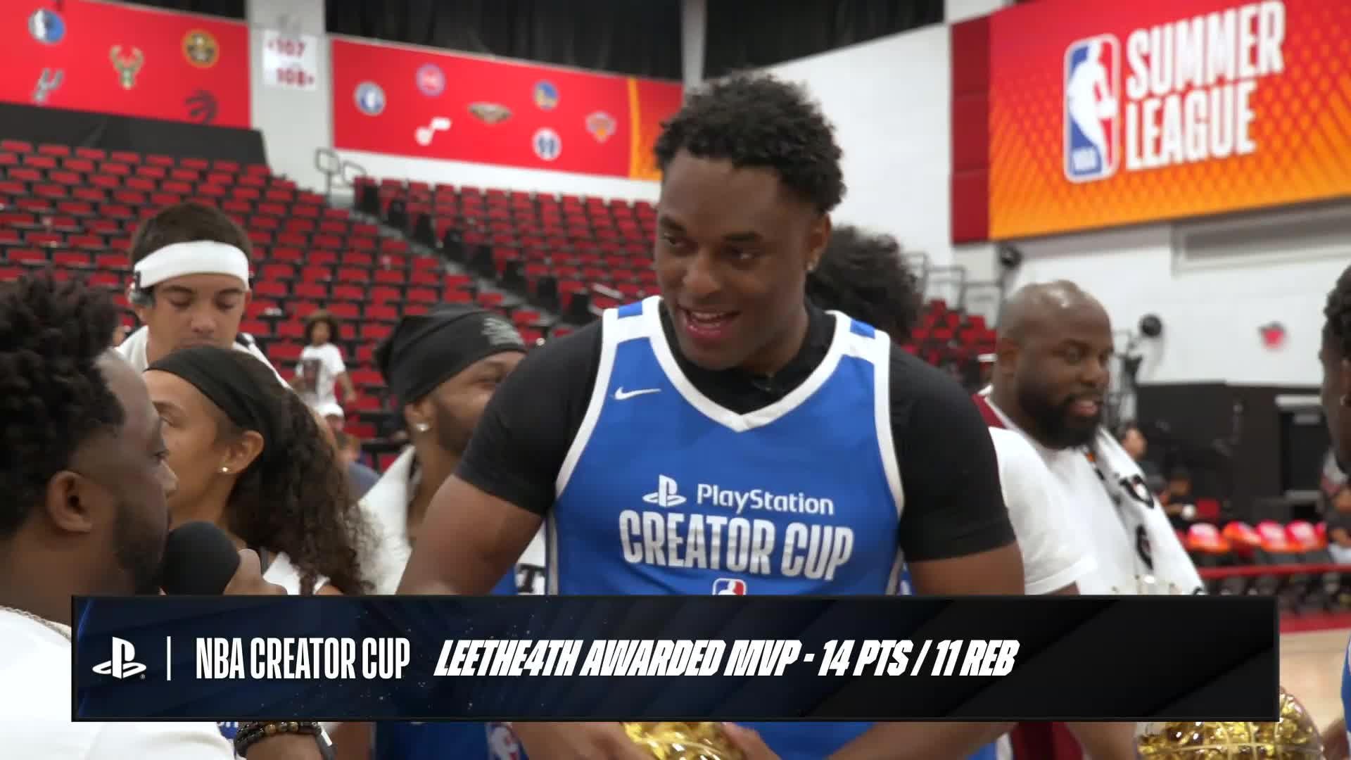 PlayStation NBA Creator Cup: LeeThe4th wins MVP