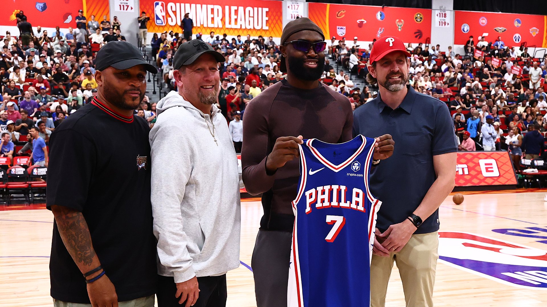 Watch Live: 76ers Introduce Jaylen Brown