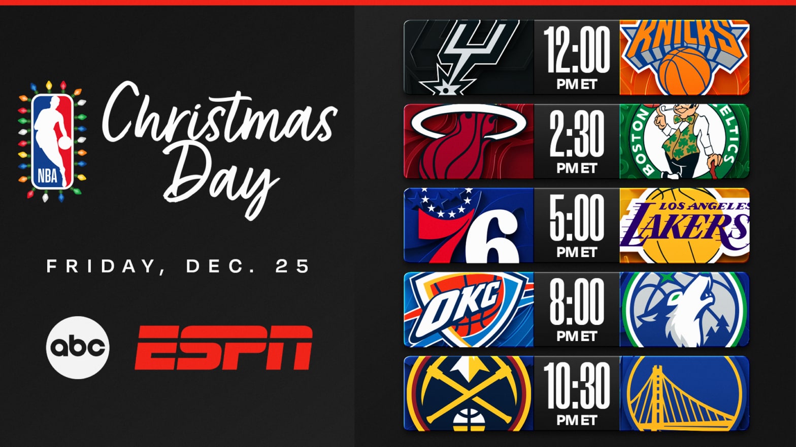 NBA Noel Gecesi Fikstürü Belli Oldu