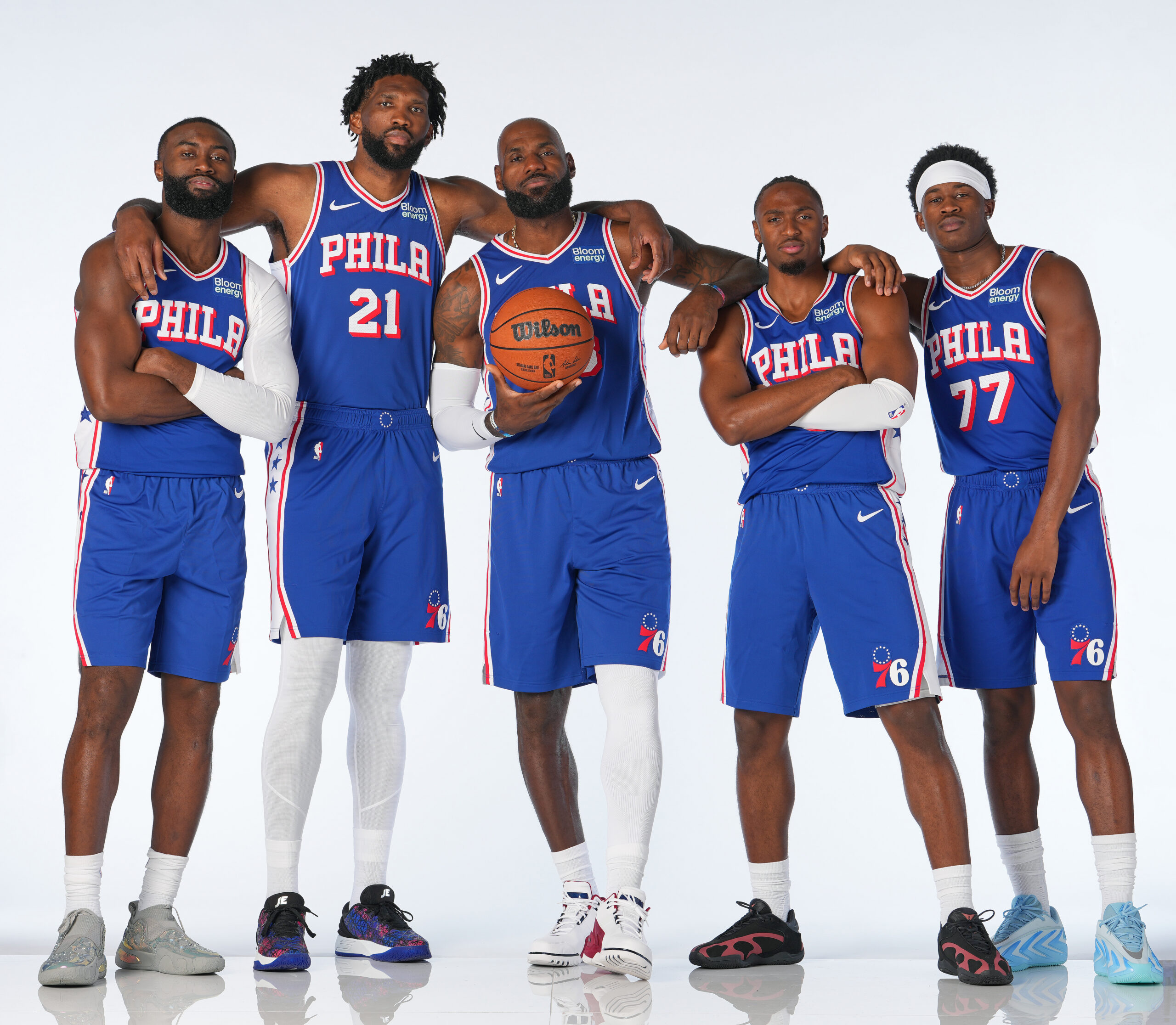 LeBron starts next chapter at Sixers Media Day