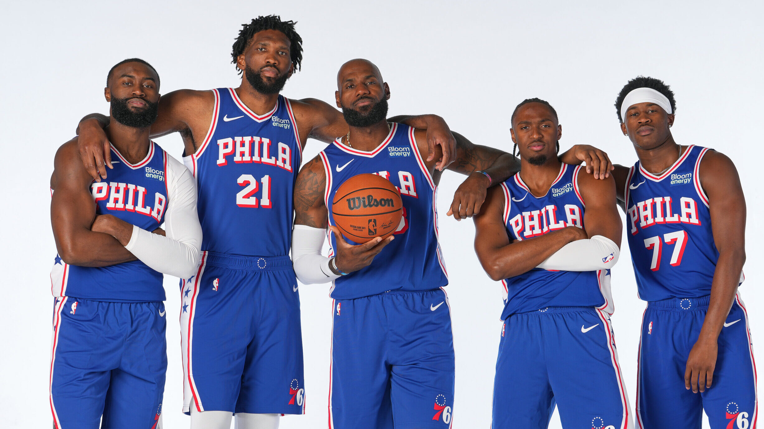 LeBron starts next chapter at Sixers Media Day
