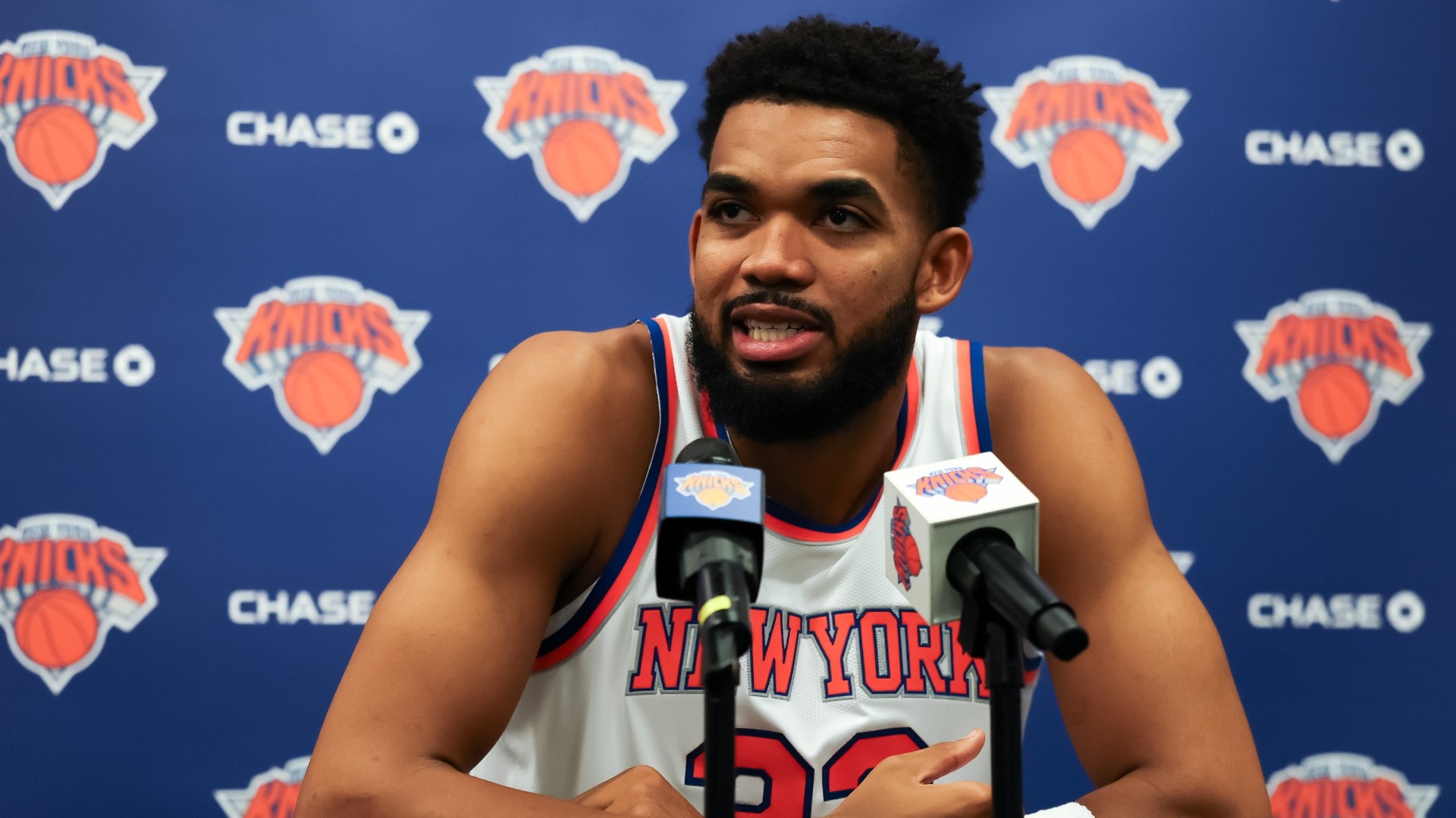 Knicks begin NBA title defense at Media Day