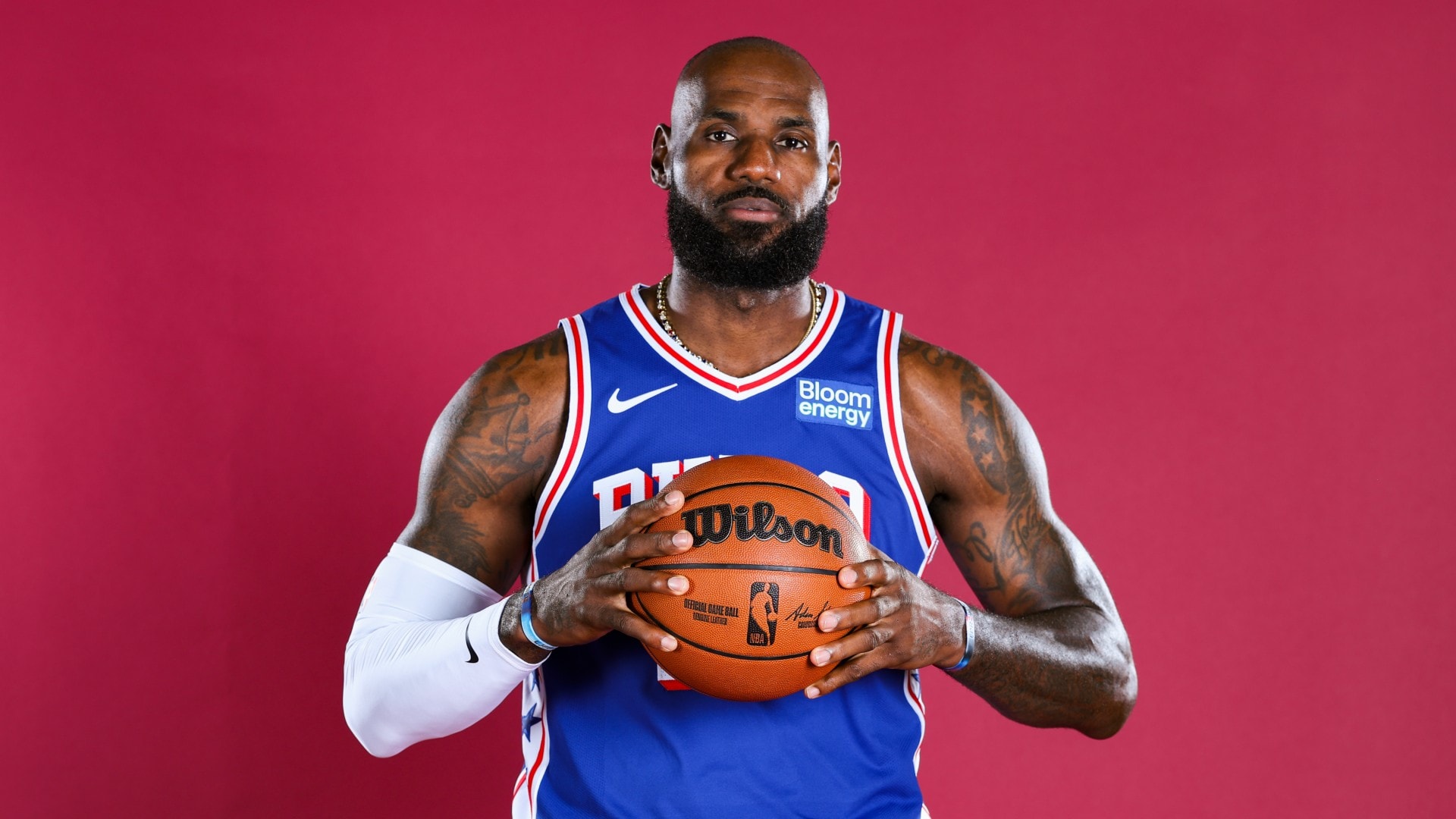 LeBron starts next chapter at Sixers Media Day