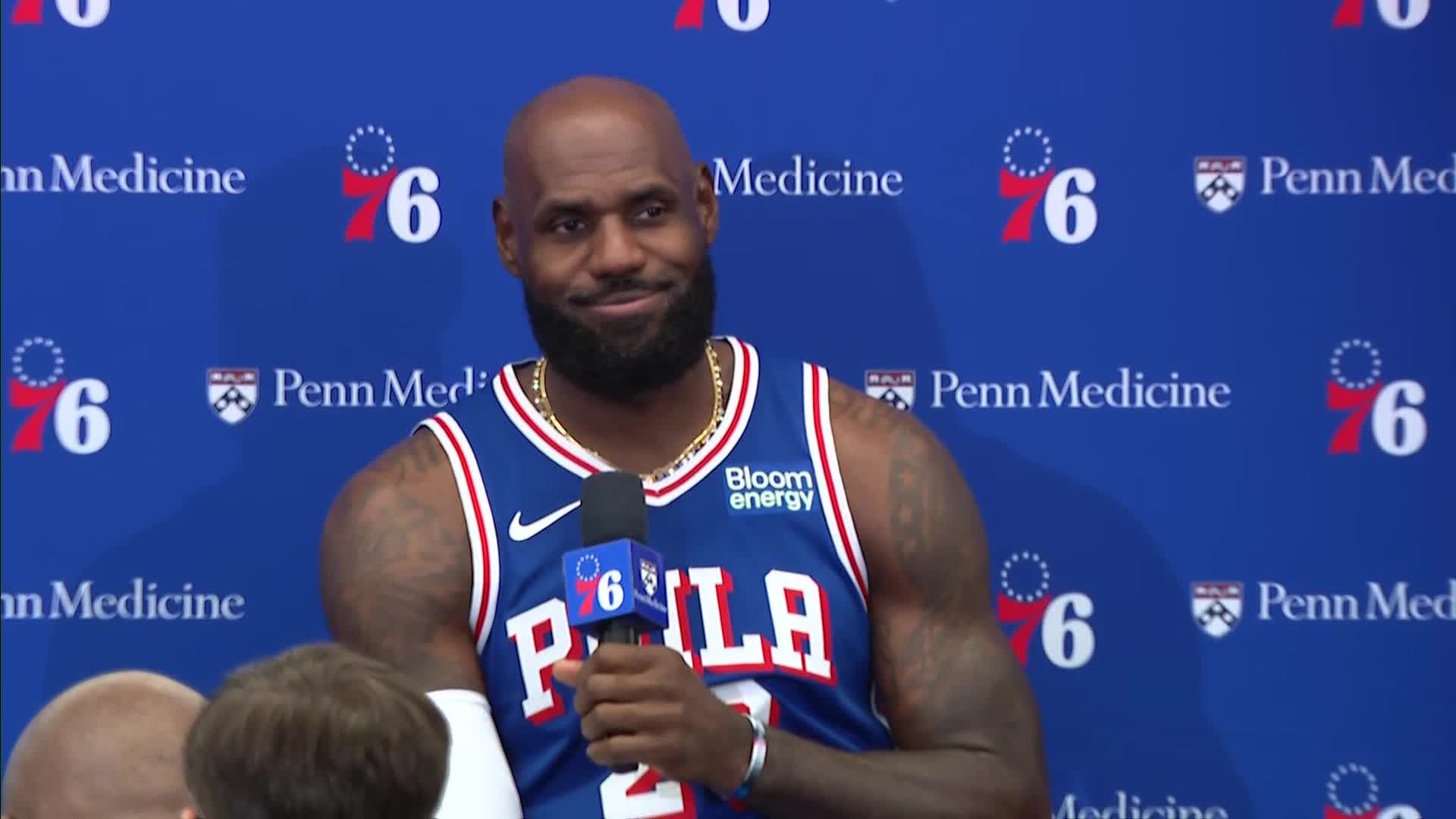 LeBron James on 76ers’ debut: ‘You guys know who I am, right?’