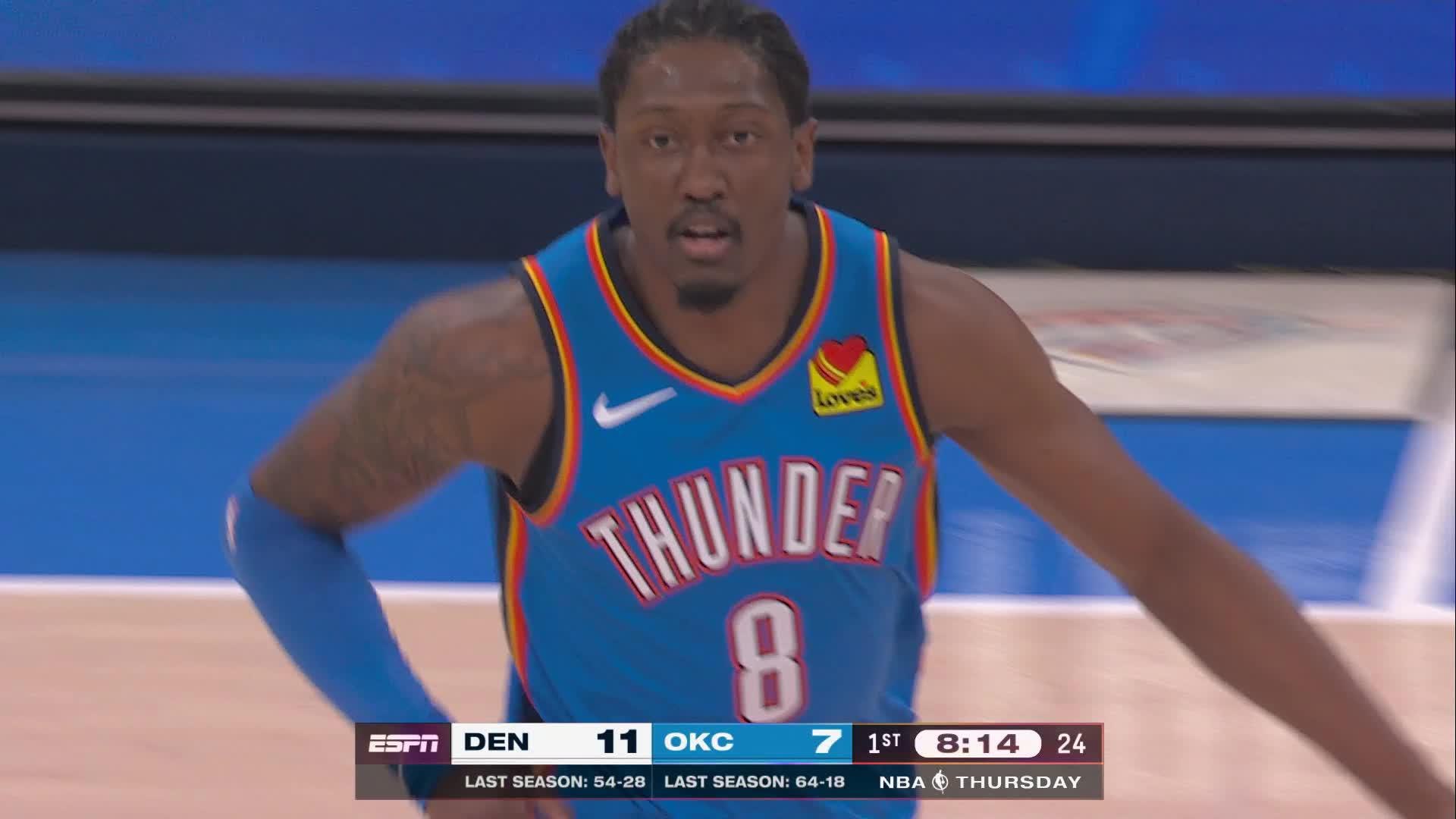 Oklahoma City Thunder vs. Denver Nuggets - 1st Quarter Highlights