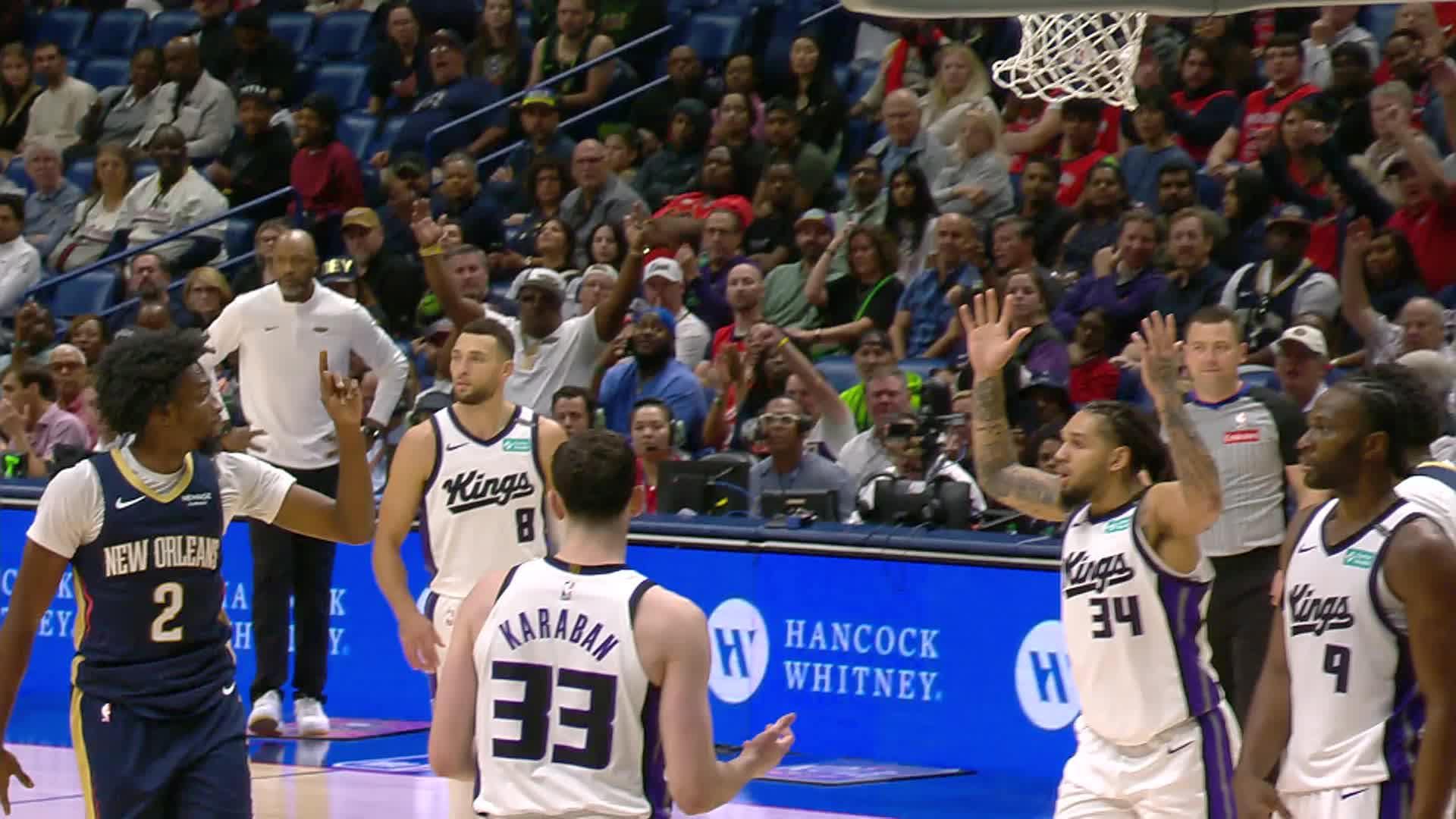 New Orleans Pelicans vs. Sacramento Kings - 4th Quarter Highlights