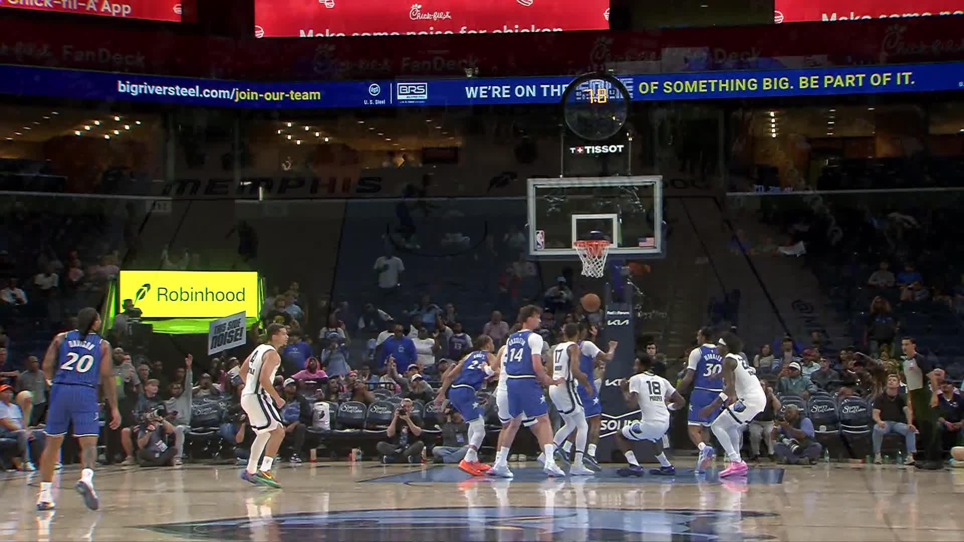 Memphis Grizzlies vs. Orlando Magic - 4th Quarter Highlights