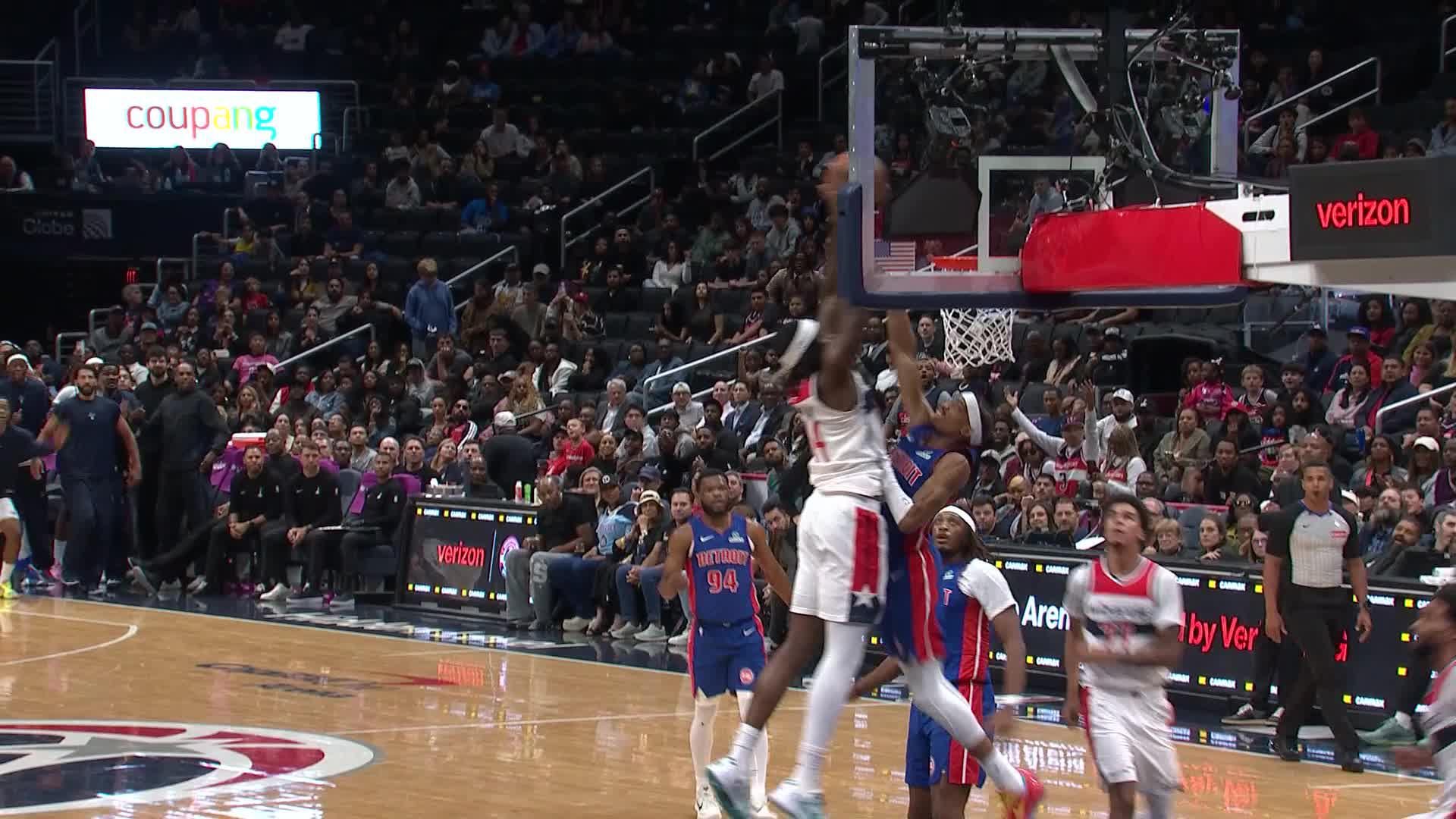 Washington Wizards vs. Detroit Pistons - 2nd Half Highlights