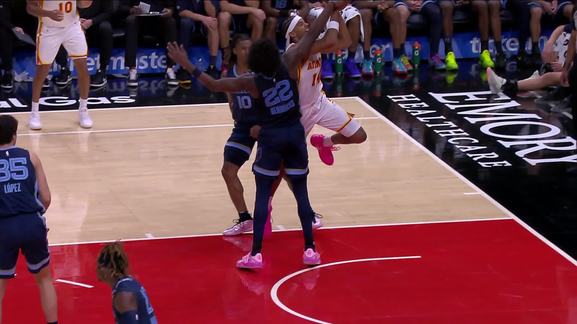 Atlanta Hawks vs. Memphis Grizzlies - 4th Quarter Highlights